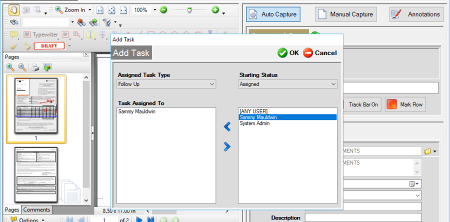 Create Next Task